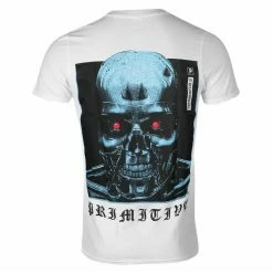Men's T-shirt DIAMOND X Terminator - Primitive Machine - White