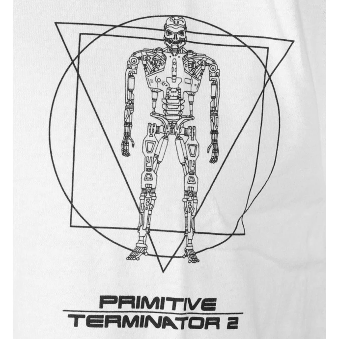 Men's T-shirt DIAMOND X Terminator - Primitive Skynet - White - Image 3