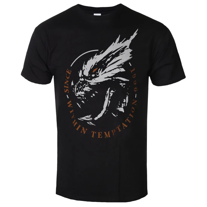 T-shirt Metal Men's Within Temptation - DRAGON 1996 - PLASTIC HEAD