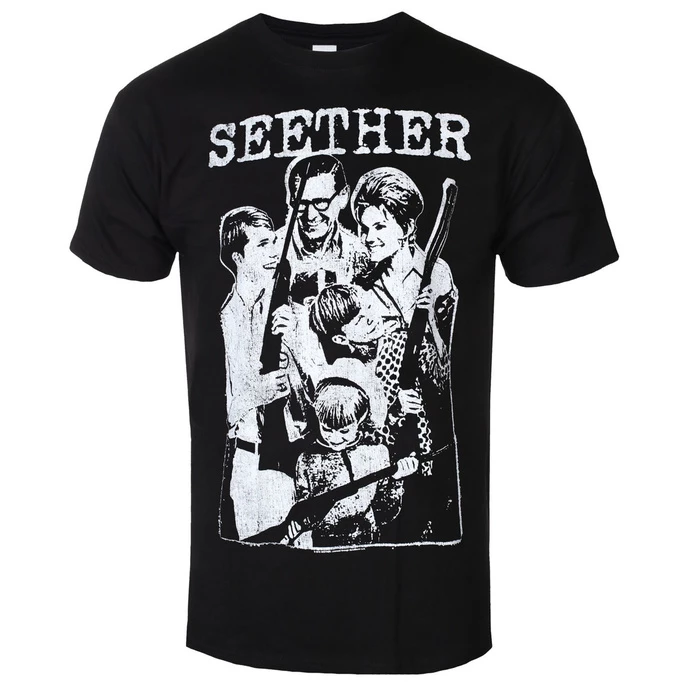 T-shirt Metal Men's Seether - HAPPY FAMILY - PLASTIC HEAD