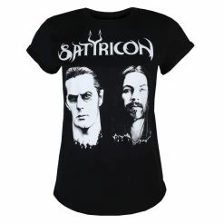T-shirt Metal Women's Satyricon - Two Faces - NNM