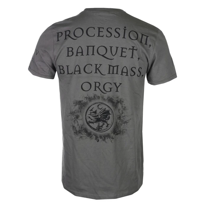 T-shirt Metal Men's Cradle Of Filth - BLACK MASS - PLASTIC HEAD - Image 2