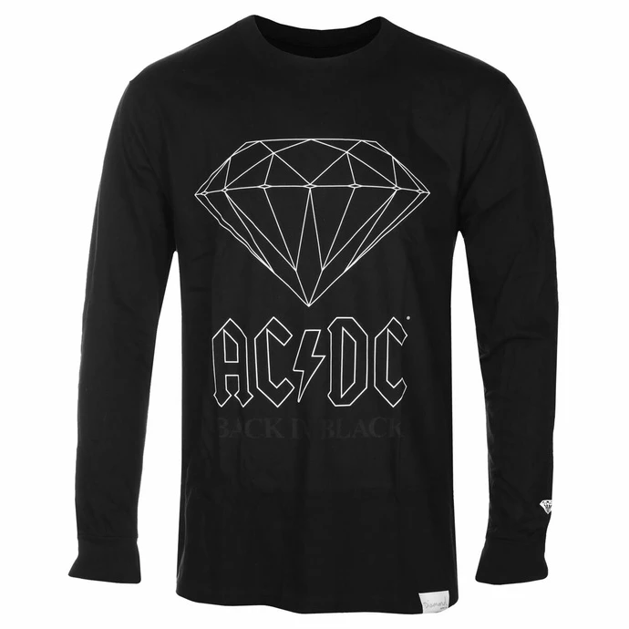 Men's T-shirt Long Sleeve DIAMOND X AC/DC - Back In Black