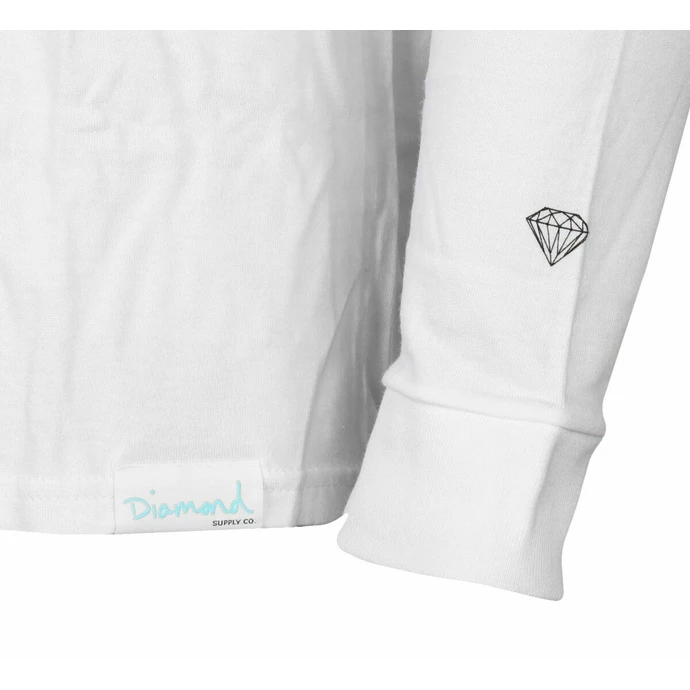 Men's T-shirt Long Sleeve DIAMOND X AC/DC - Highway To Hell - White - Image 3