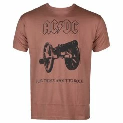 T-shirt Metal Men's AC-DC - For Those About To Rock - LOW FREQUENCY