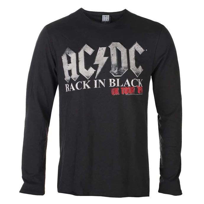 T-shirt Metal Men's AC-DC - Back In Black World Tou - AMPLIFIED