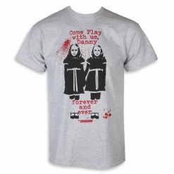 Film T-shirt Men's Shining - Movie - COME PLAY WITH US - PLASTIC HEAD