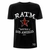 T-shirt Metal Men's Rage Against The Machine - Battle Star - NNM
