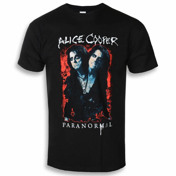 T-shirt Metal Men's Alice Cooper - Paranormal Splatter - ROCK OFF