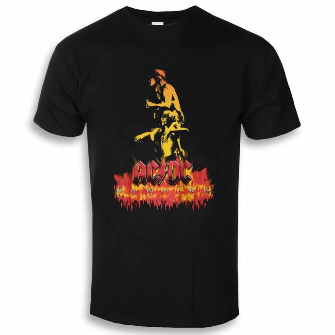 T-shirt Metal Men's AC-DC - Bonfire - ROCK OFF
