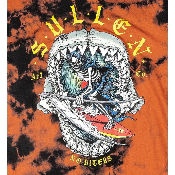 Children's T-shirt SULLEN - NO BITERS - CORAL / BLACK CRYSTAL - Image 3