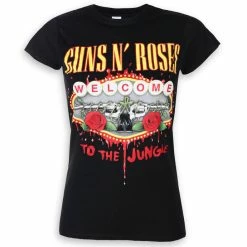 T-shirt Metal Women's Guns N' Roses - Welcome To The Jungle - ROCK OFF