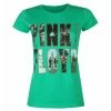 Women's T-shirt Pink Floyd - Echoes Album Montage GREEN - ROCK OFF