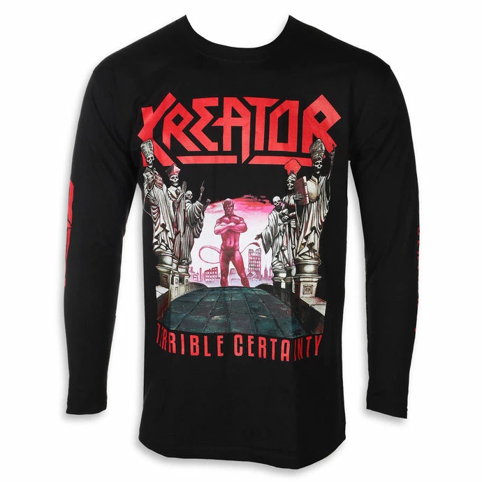 T-shirt Metal Men's Kreator - TERRIBLE CERTAINTY - PLASTIC HEAD