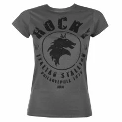 Women's T-shirt Rocky - Italian Stallion - DarkGrey - HYBRIS
