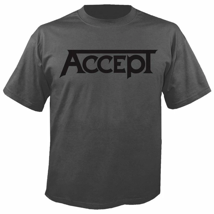 T-shirt Metal Men's Accept - Logo GREY - NUCLEAR BLAST