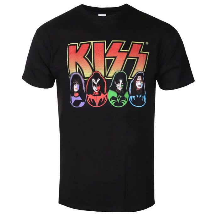 T-shirt Metal Men's Kiss - Logo - ROCK OFF