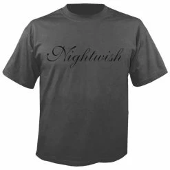 T-shirt Metal Men's Nightwish - Logo GREY - NUCLEAR BLAST