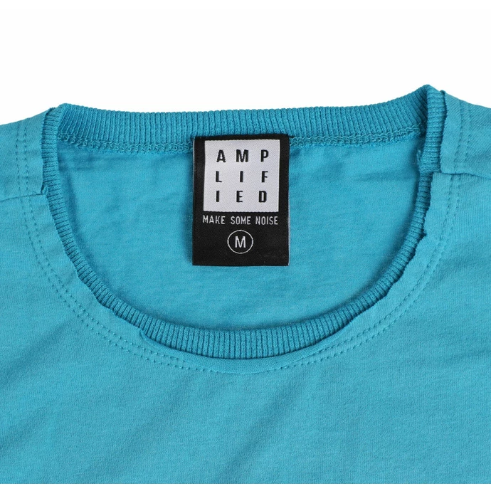 Men's T-shirt CYPRESS HILL - FLORAL SKULL - TEAL PANTHER - AMPLIFIED - Image 2