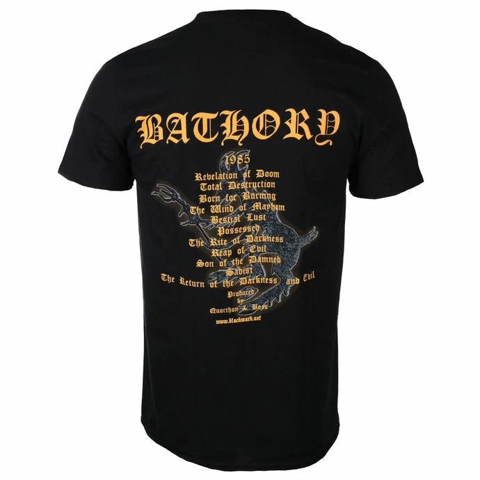 Men's T-shirt BATHORY - THE RETURN ... 2017 - PLASTIC HEAD - Image 2