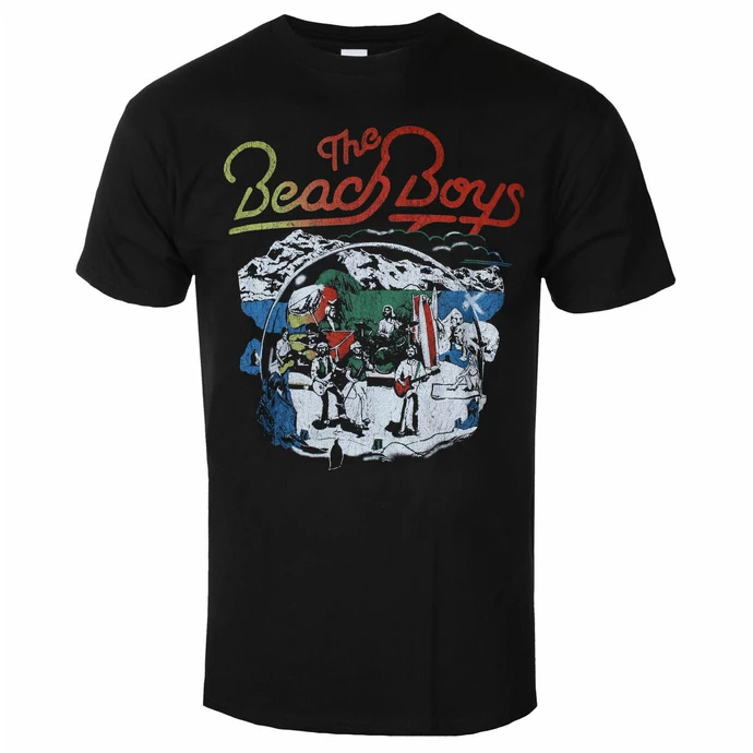 Men's T-shirt Beach Boys - Live Drawing - BLACK - ROCK OFF