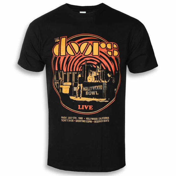 Men's T-shirt The Doors - Live 68 Retro Circle - ROCK OFF