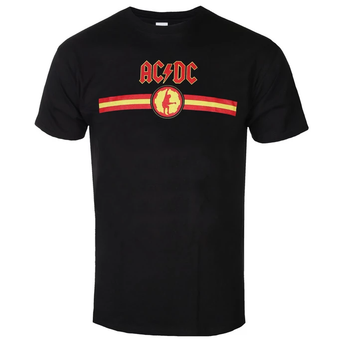 Men's T-shirt AC/DC - Logo & Stripe - BL - ROCK OFF