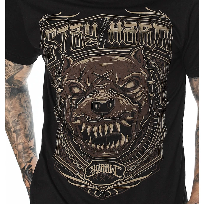 T-shirt Hardcore Men's - STAY HARD - HYRAW - Image 3