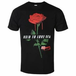 T-shirt Metal Men's Guns N' Roses - Used To Love Her Rose - ROCK OFF