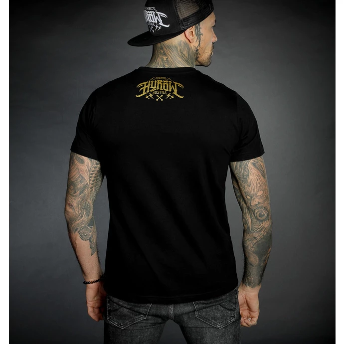 Men's T-shirt HYRAW - Graphic - ALREADY DEAD - GOLD - Image 2