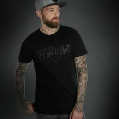 Men's T-shirt HYRAW - BLACK LOGO - ESSENTIALS
