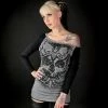 Women's T-shirt With Long Sleeves HYRAW - ORNAMEN