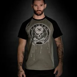 Men's T-shirt HYRAW - BLAZON - GREY