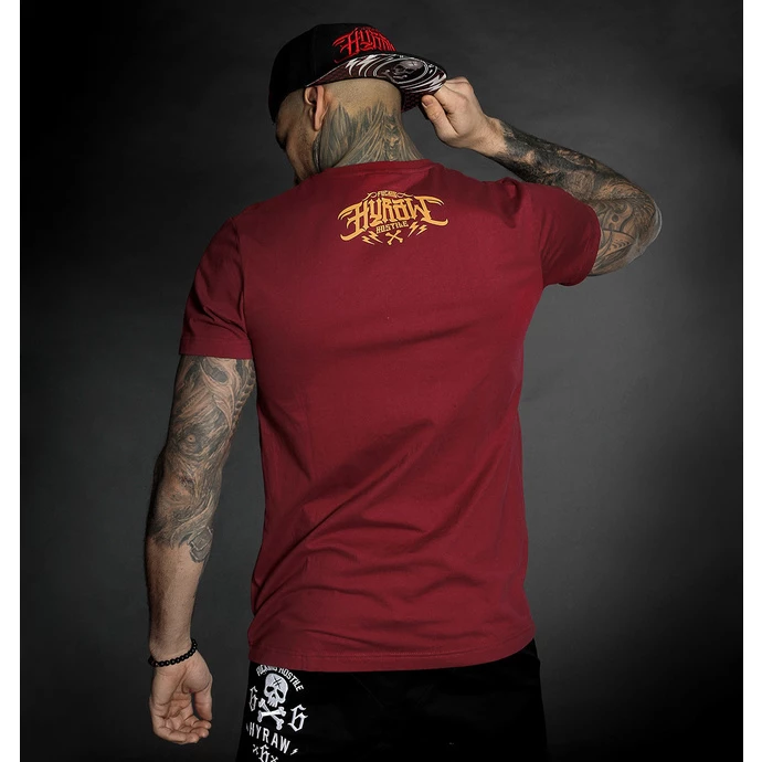 Men's T-shirt HYRAW - Graphic - GO FUCK RED - Image 2