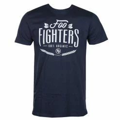Men's Shirt Foo Fighters - NAVY- ROCK OFF