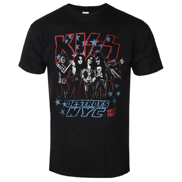 T-shirt Metal Men's Kiss - DESTROYS NYC - PLASTIC HEAD