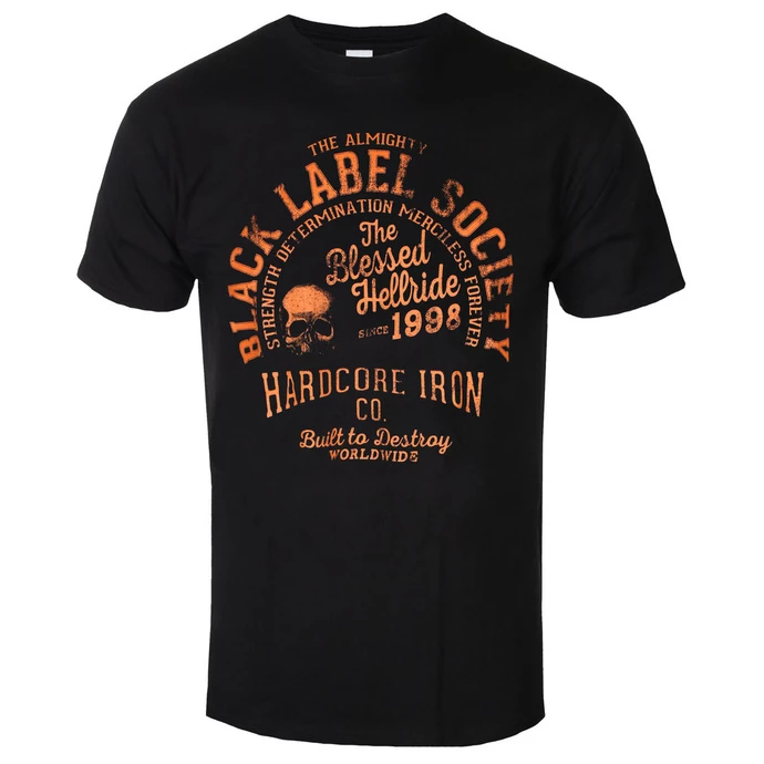 Men's T-shirt BLACK LABEL SOCIETY - HARDCORE HELLRIDE - PLASTIC HEAD