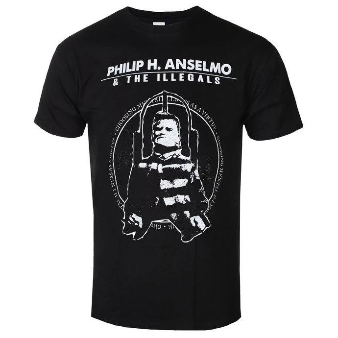T-shirt Metal Men's Philip H. Anselmo & The Illegals - Choosing Mental Illness As A Virtue