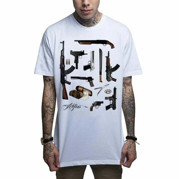 Men's T-shirt MAFIOSO - LINEUP - WHT