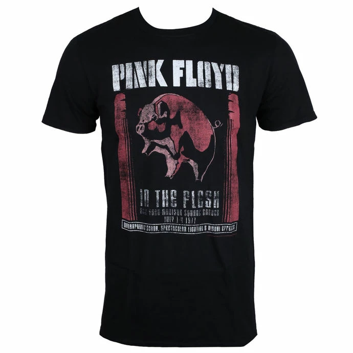 T-shirt Metal Men's Pink Floyd - In The Flesh - LOW FREQUENCY