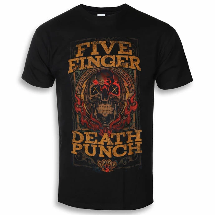 T-shirt Metal Men's Five Finger Death Punch - Wanted - ROCK OFF