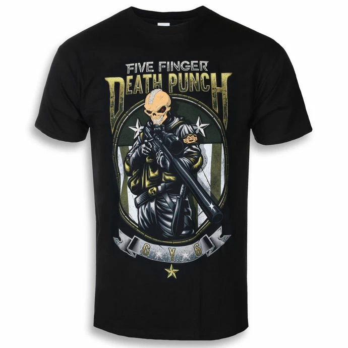 T-shirt Metal Men's Five Finger Death Punch - Sniper - ROCK OFF