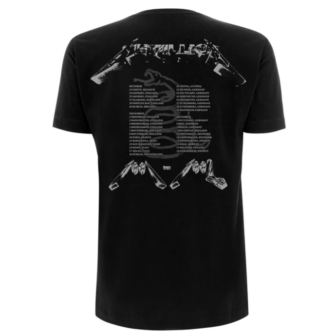 Men's T-shirt Metallica - 4 Faces - Black - Image 2