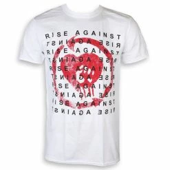 T-shirt Metal Men's Rise Against - Block - KINGS ROAD