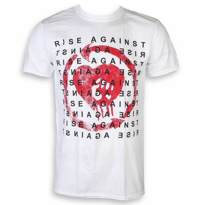 T-shirt Metal Men's Rise Against - Block - KINGS ROAD