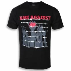 T-shirt Metal Men's Rise Against - Prisoner - KINGS ROAD
