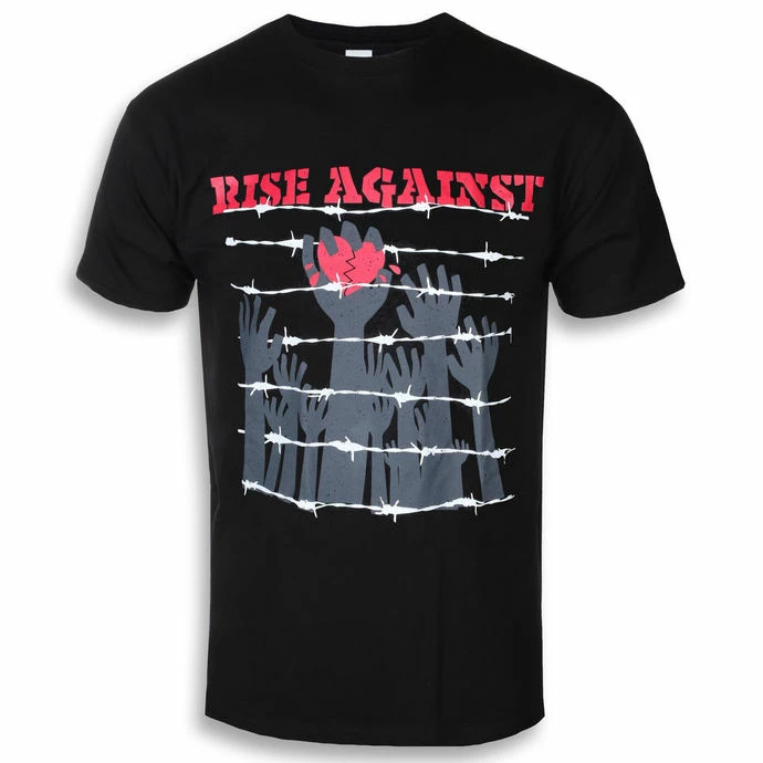 T-shirt Metal Men's Rise Against - Prisoner - KINGS ROAD