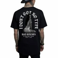 Men's T-shirt MAFIOSO - NO TYPE - BLK