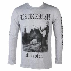 Men's T-shirt Long Sleeve BURZUM - PHILOSOPHY 3 - PLASTIC HEAD
