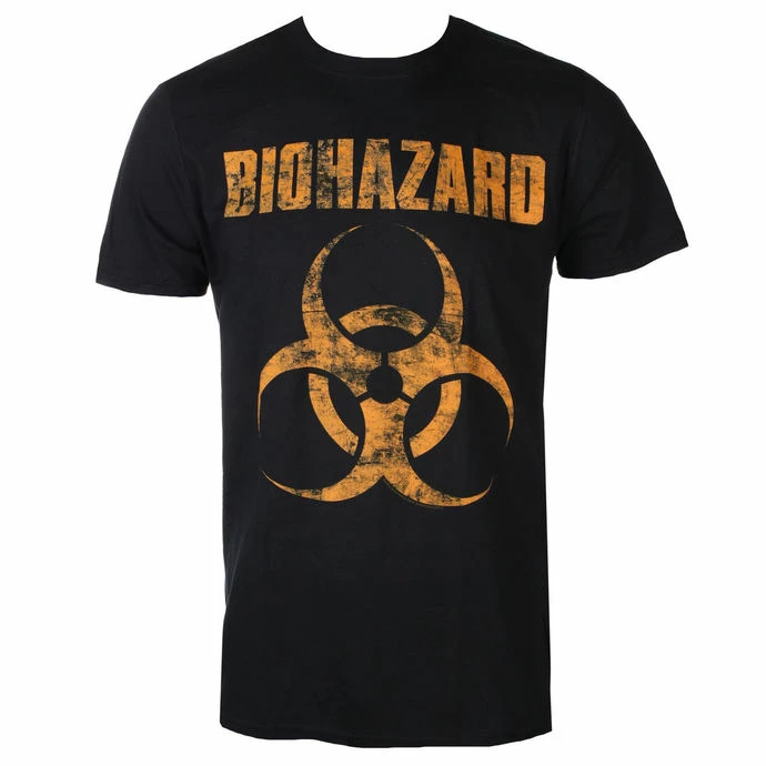 T-shirt Metal Men's Biohazard - LOGO - PLASTIC HEAD